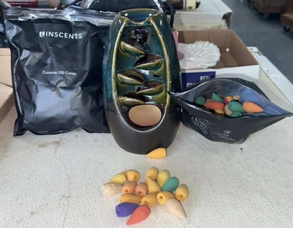 Incense Burner with 200 Cones