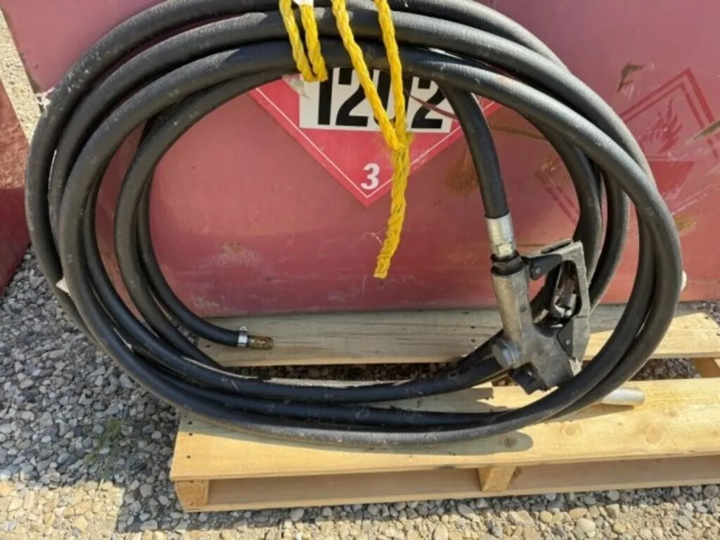 20' of 1" Fuel Line c/w Nozzle