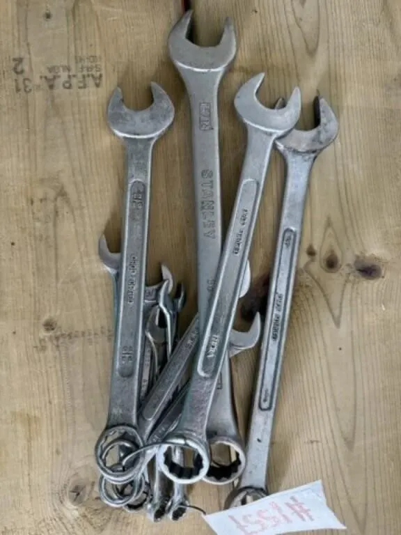 10 - SAE Wrenches (1" to 7/16")