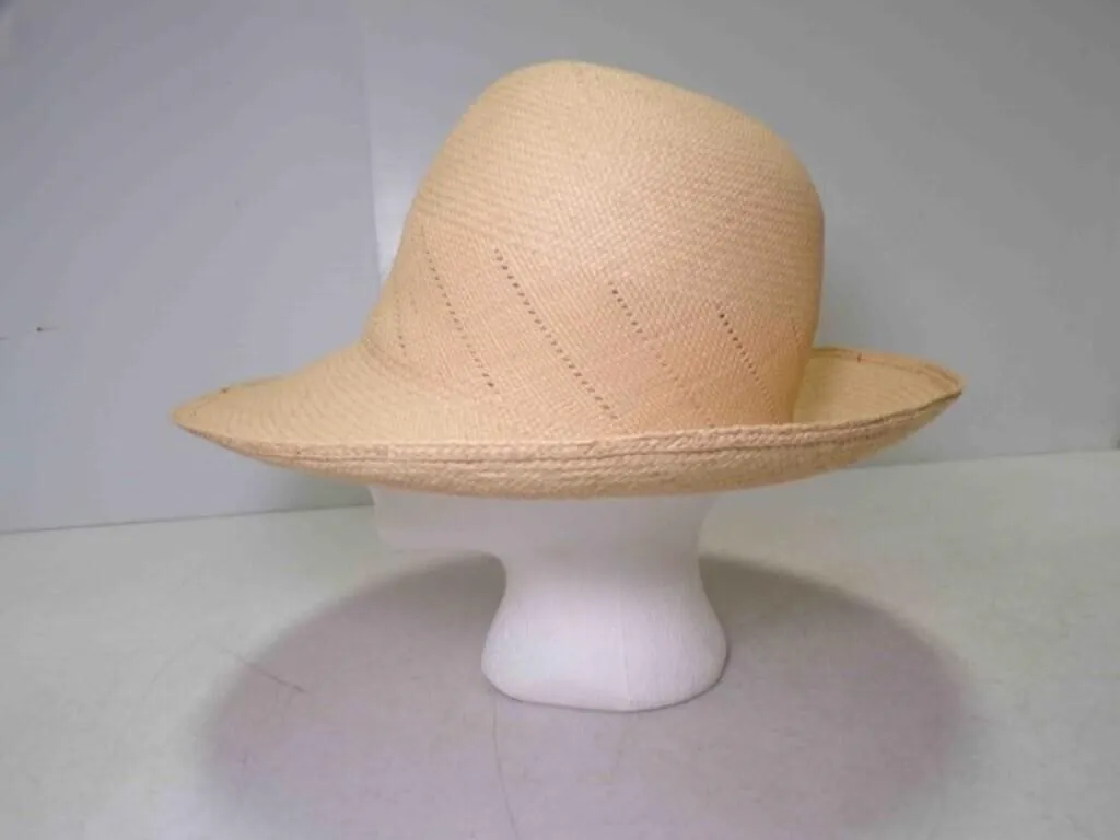 Natural Woven Straw Sun Hat - Made in Ecuador