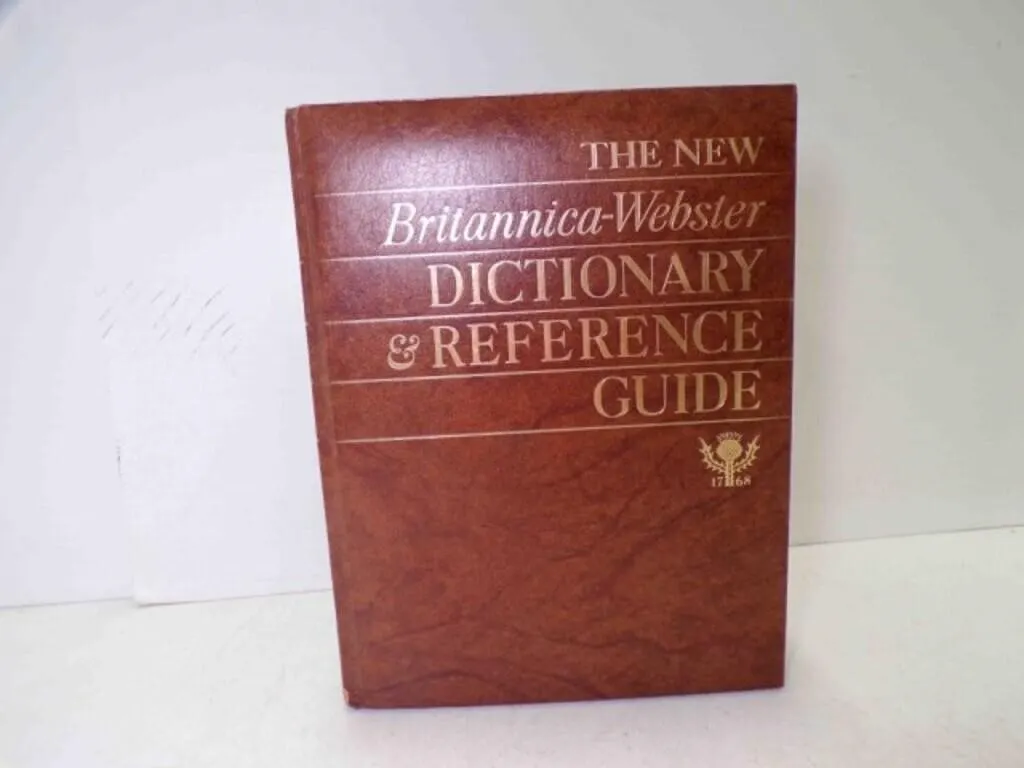 1981 The New Britannica-Webster Dictionary &