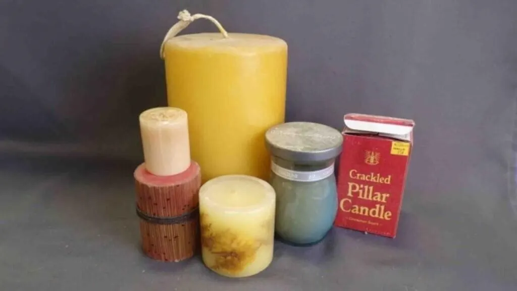 6 Lot of Used/New candles