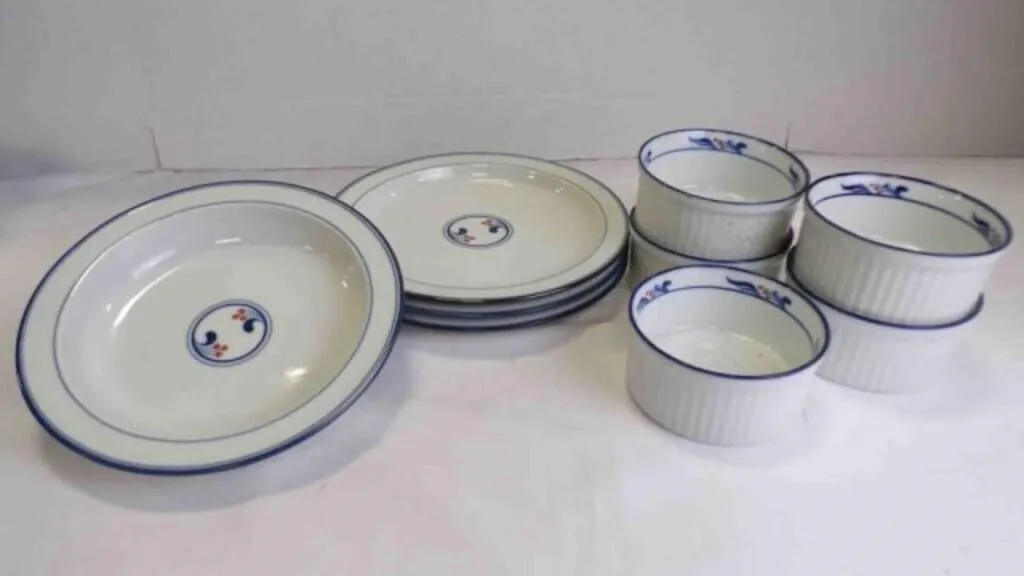 9 Vintage Dansk Bistro "Maribo" Kitchen Ware Set