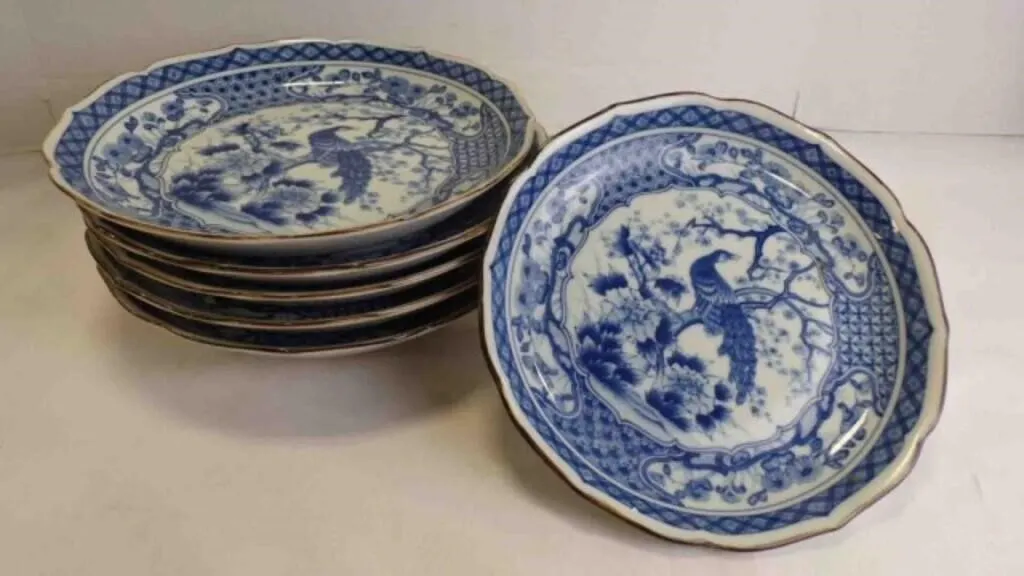 6 Vintage Andrea by Sadek Japanese Dinner Plates