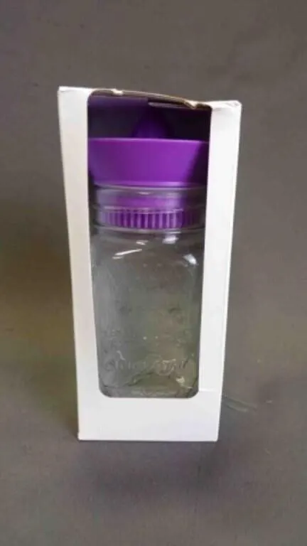 Crown Royal Limited Edition Promo Mason Jar Juicer
