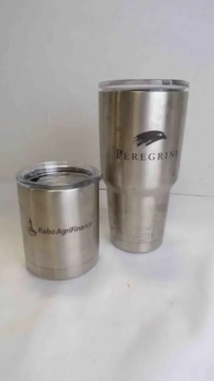 Stainless Steel Yeti 30 Oz Tumbler & 10 Oz Lowball