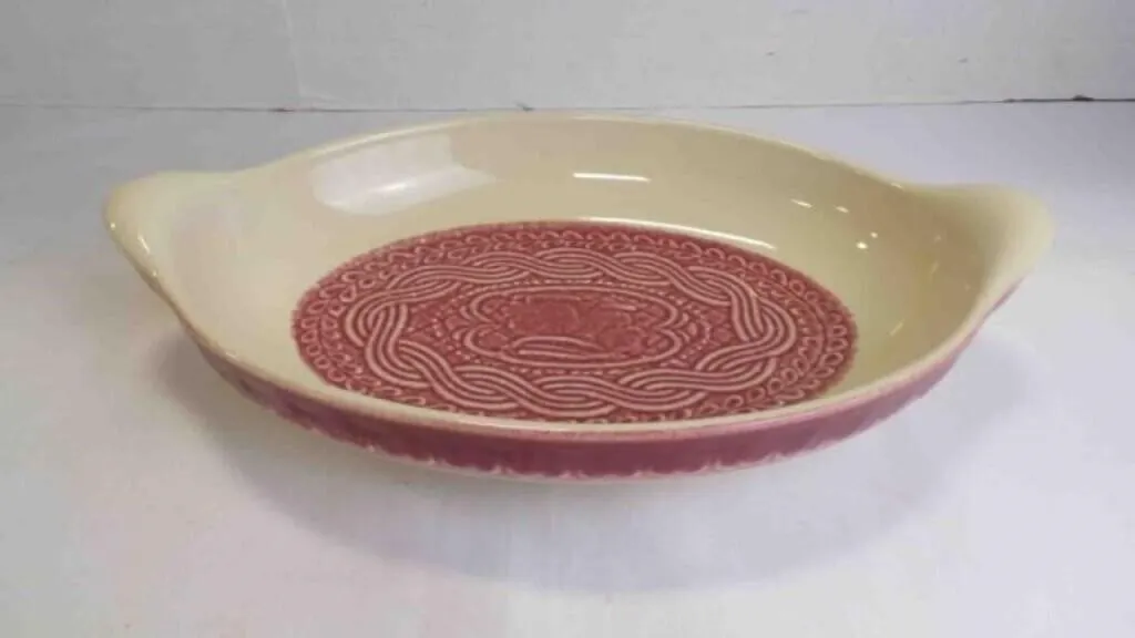 Vintage Longaberger Ceramic Casserole Baking Dish