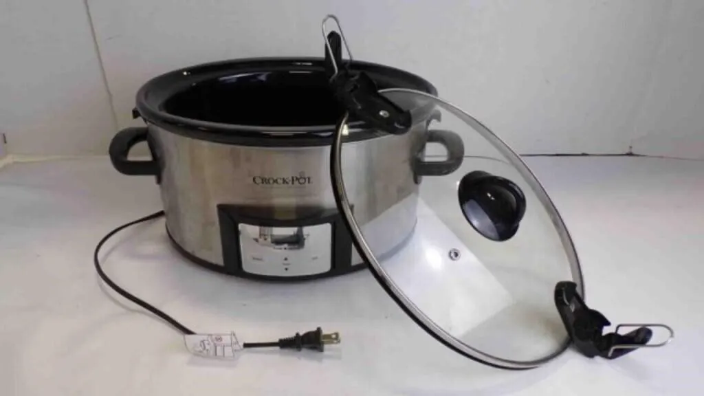 6Qt Crock Pot Programmable Slow Cooker - POWERS