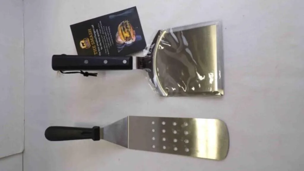 2 Kitchen Utensils - Smashed Burger Spatula &