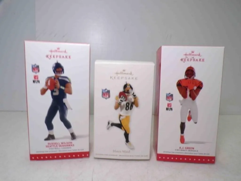 2 2015 Hallmark Keepsake NFL Ornaments - AJ