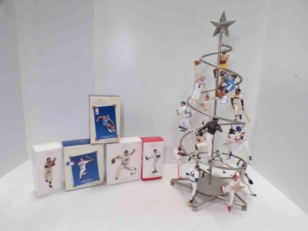 23" Tall Metal Christmas Tree Hooks for Ornaments
