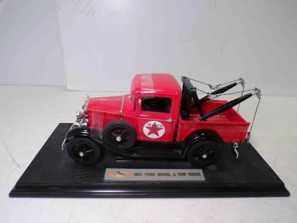Die Cast Metal 1931 Ford Model A Tow Truck Texaco