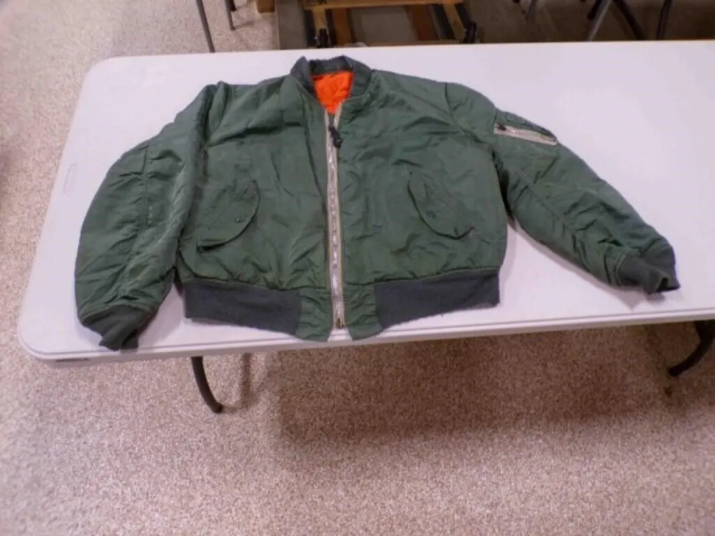 Vintage Military MA-1 Bomber Jacket Vietnam Era