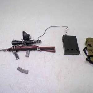 Mini US WWII M3 Carbine Equipped w/Infrared Sniper