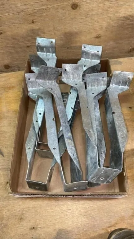 Flat of joist hangers