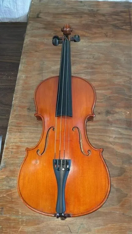 Violin - some strings are bent