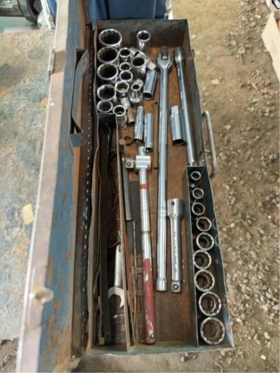 Socket set tool box