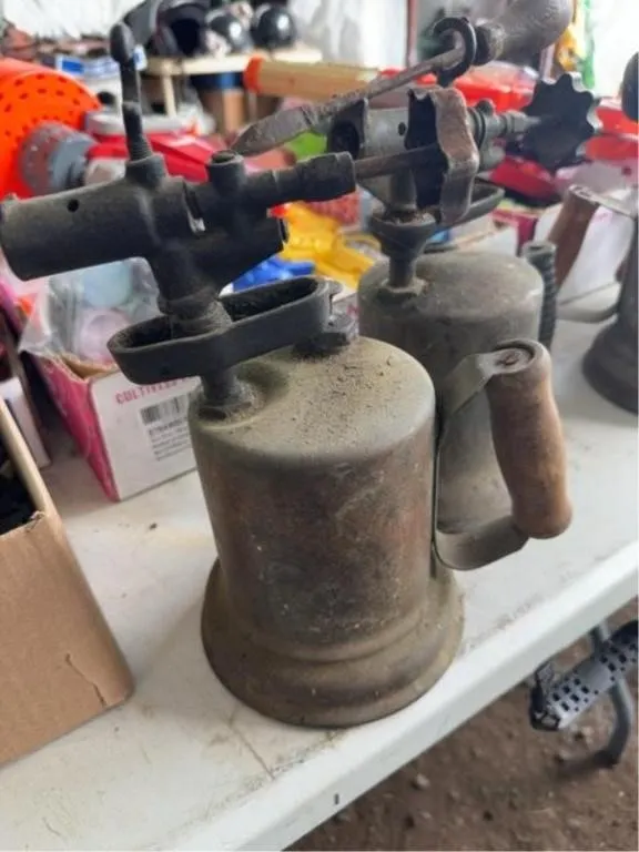 Pair of Antique blow torch