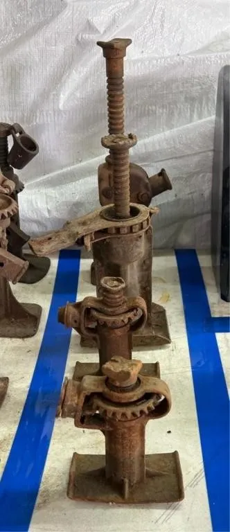 Antique screw jacks