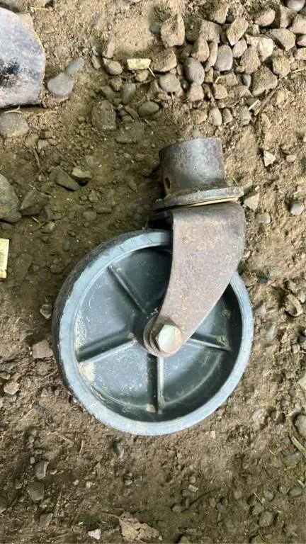 Wheel for trailer jack