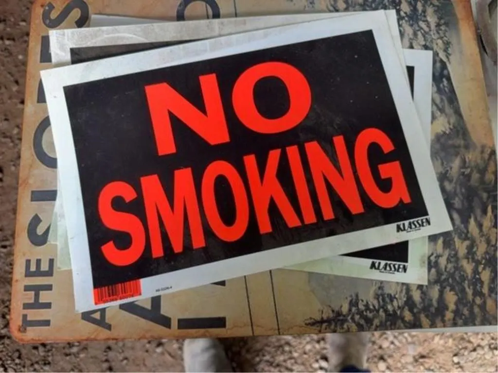 Assorted outdoor signs