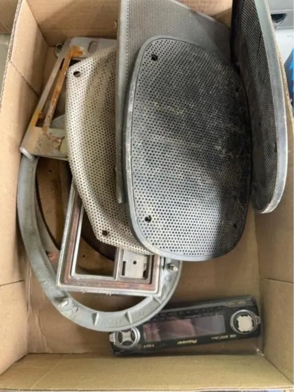 Bundle of car parts