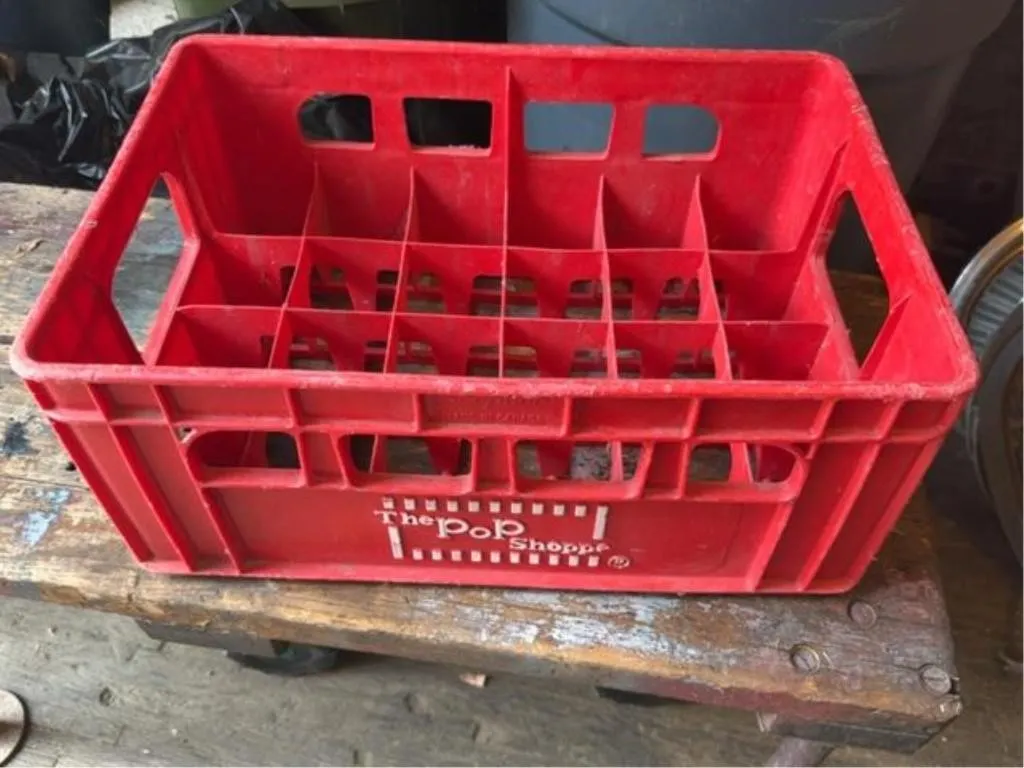 The pop shoppe crate