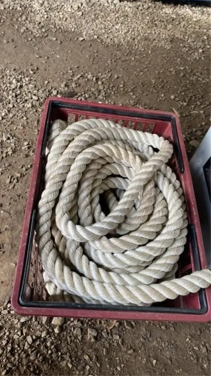 Heavy duty 1in d rope - unknown length