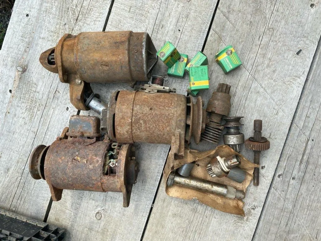 Vintage generators and parts