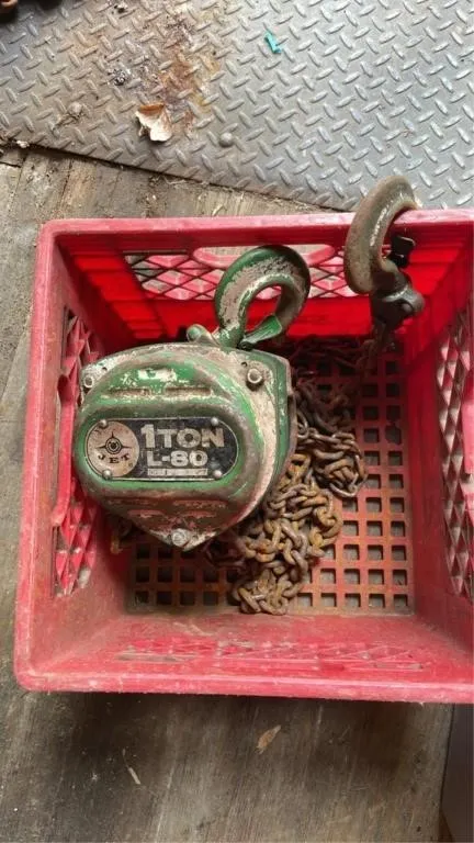 1 Ton L-80 chain fall