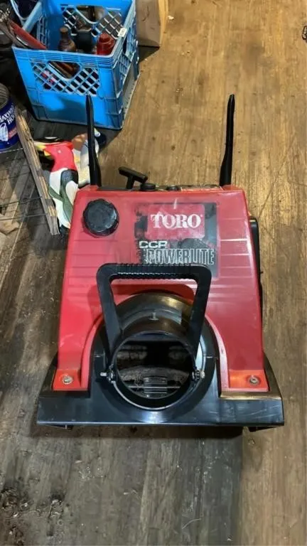 Toro CCR powerlite 3HP snow blower