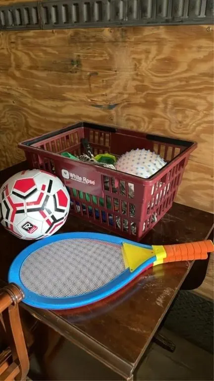 Assorted outdoor toys