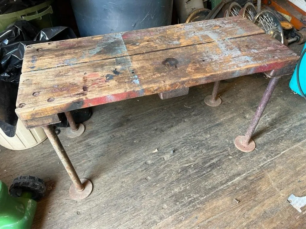 Wooden bench - 3ft x 15in x 20in tall