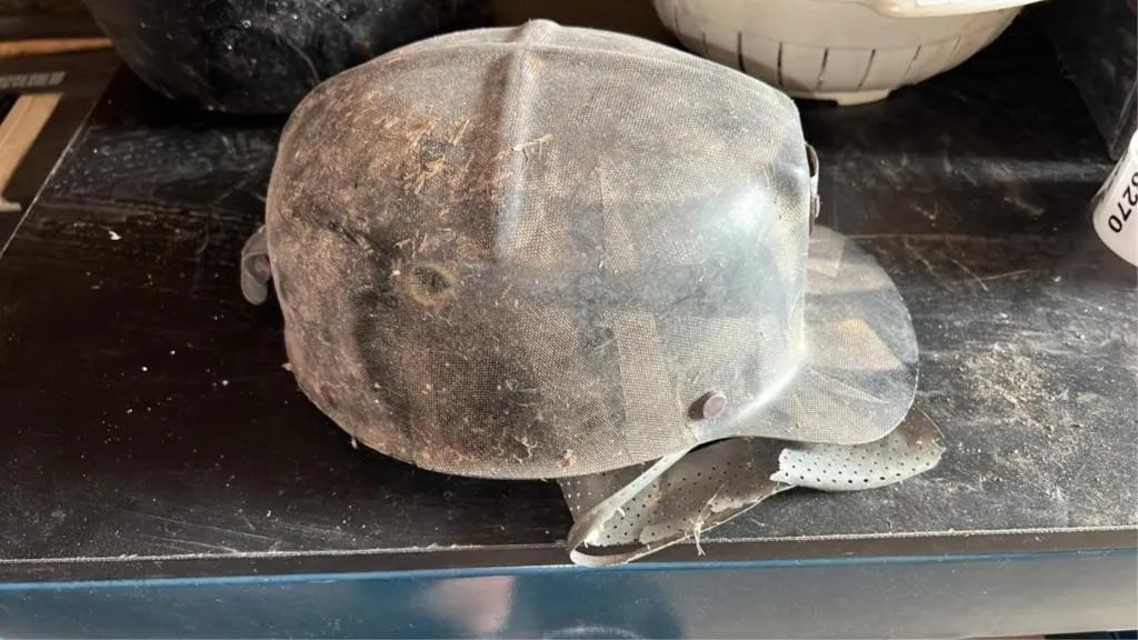 Vintage hardhat/safety helmet