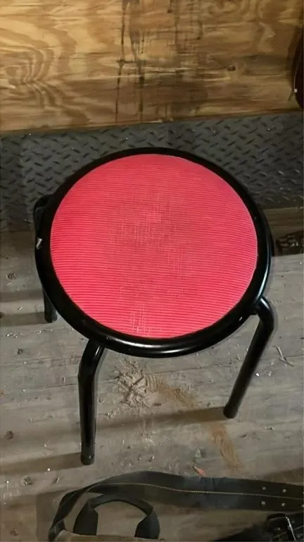 18.5in t x 12in d stool