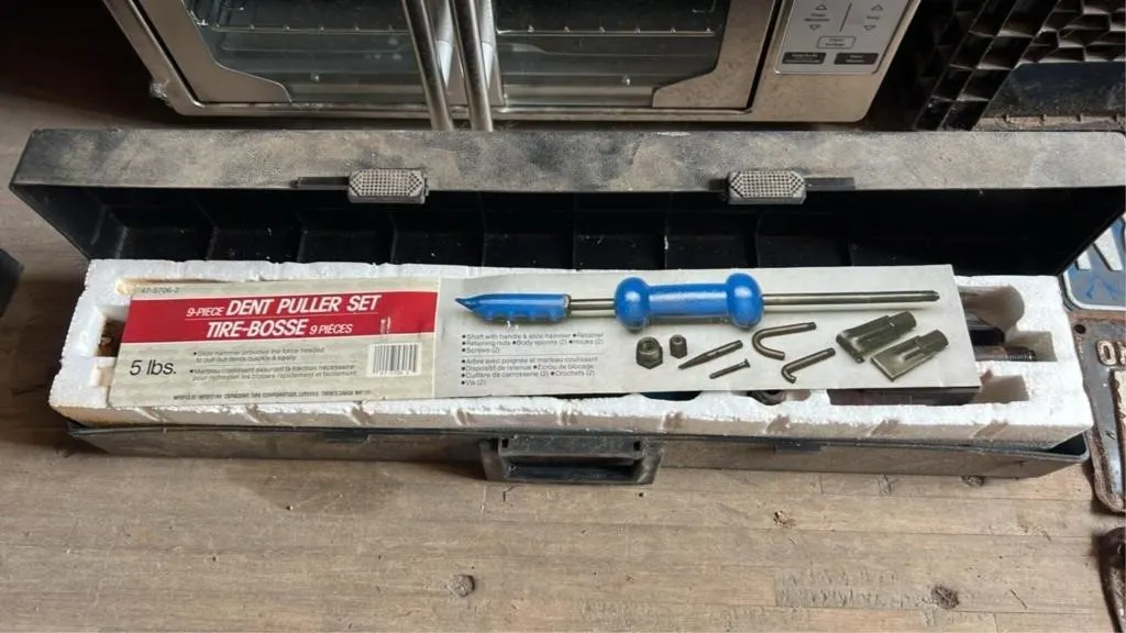 9pc dent puller set - 5lbs