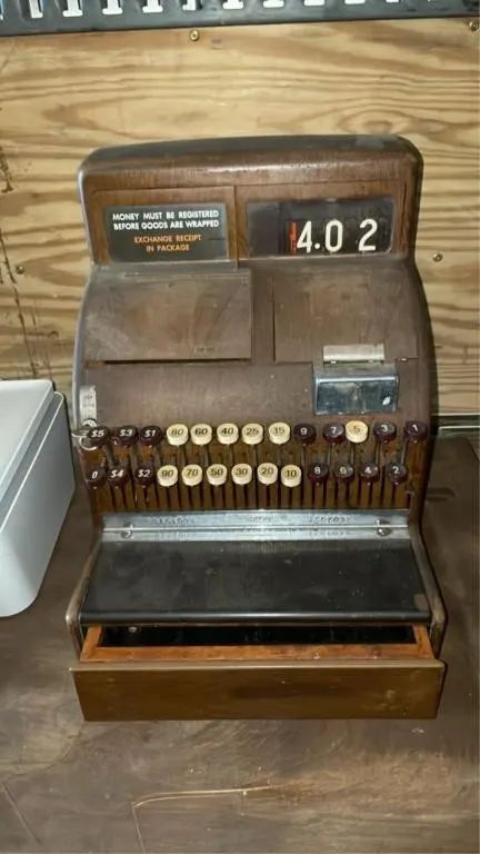 Vintage register