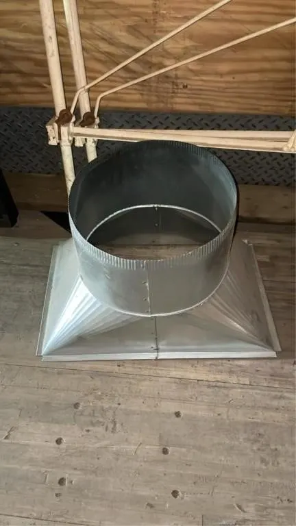 Large vent - 13.5in d