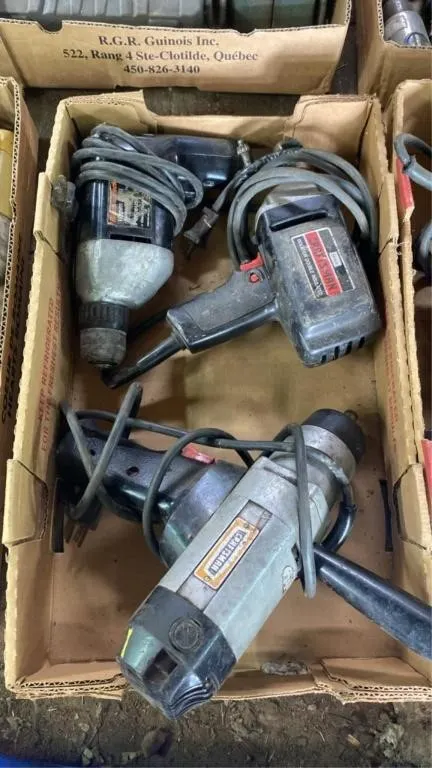Corded drills