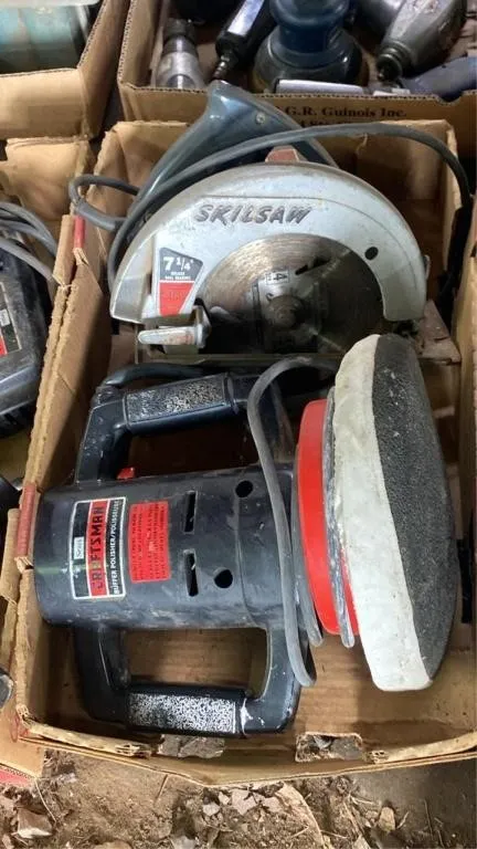 Saw and buffer polisher