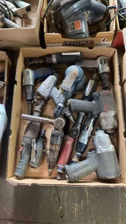 Various pneumatic tools