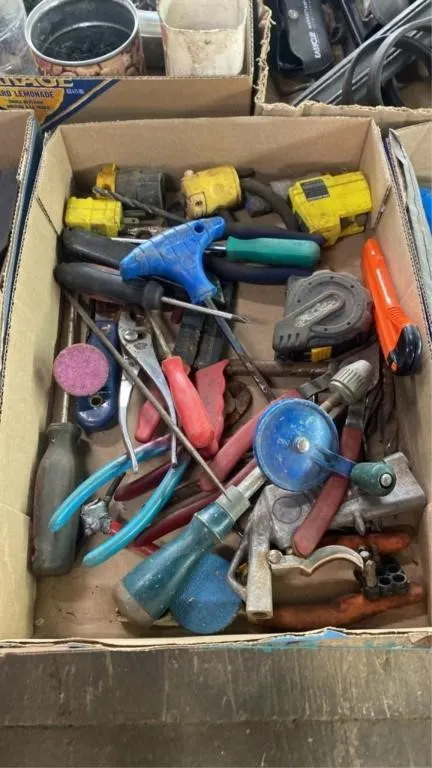 Assorted hand tools