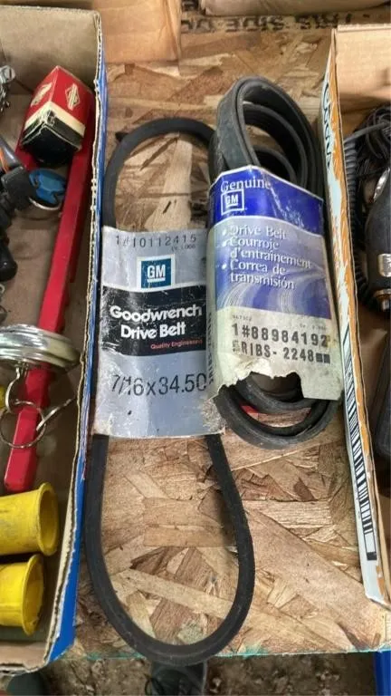2 GM drive belts