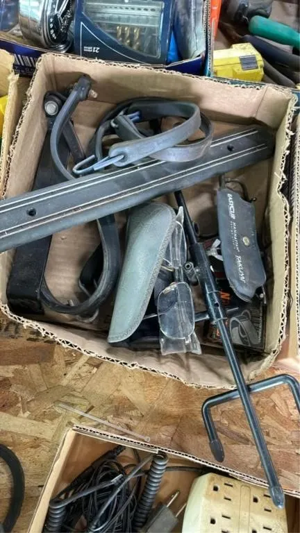 Assorted garage supplies