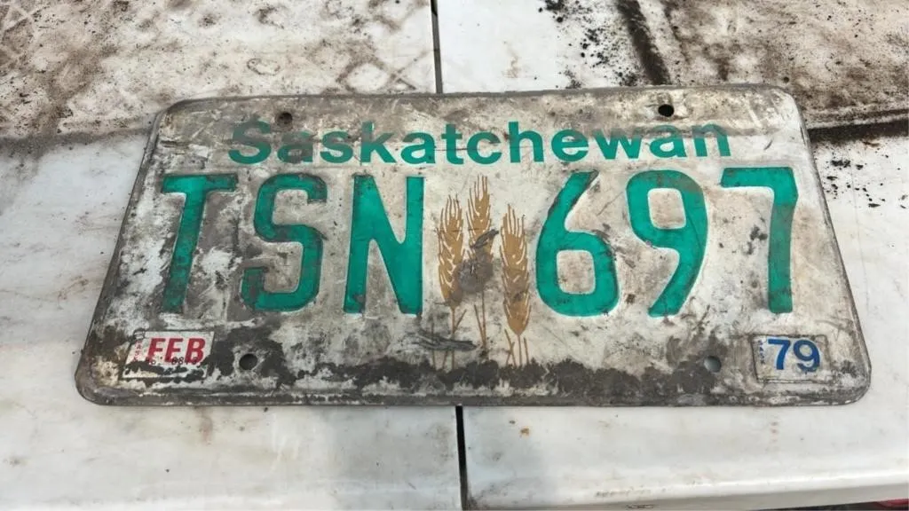 1979 Saskatchewan License plate