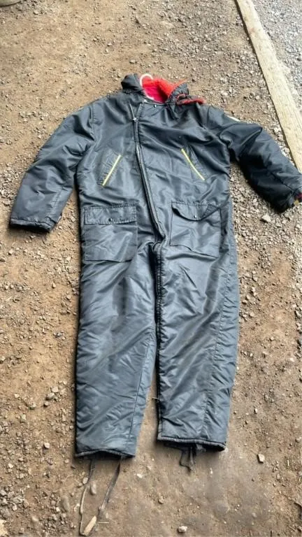 Vintage 1 piece snowmobile suit
