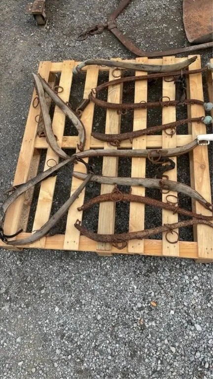 Antique horse hames