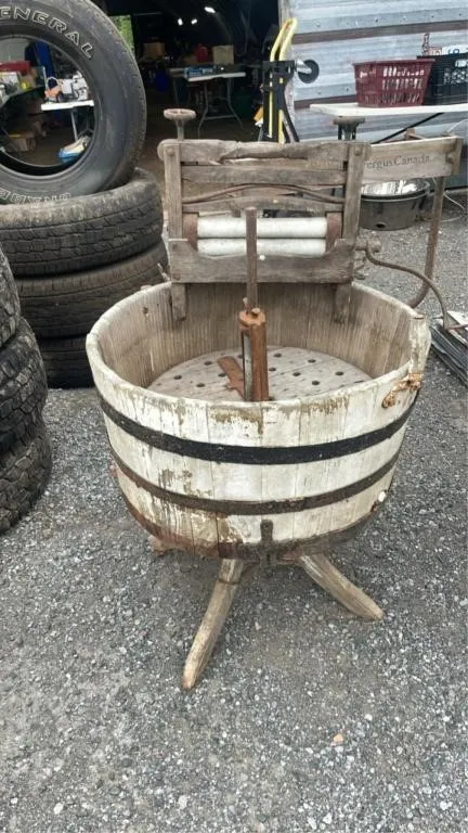 Vintage washing machine