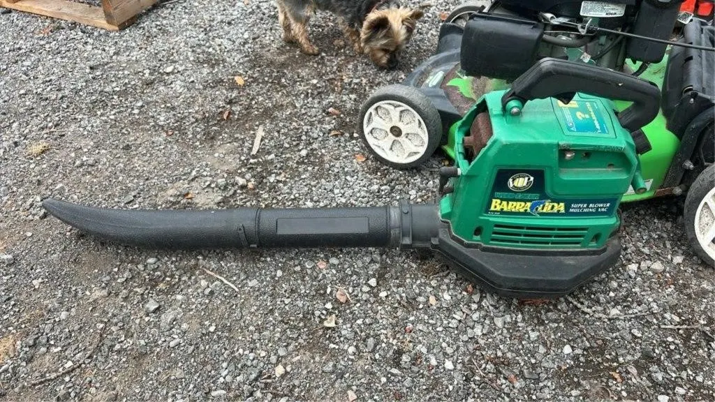 Super blower mulching vac - seized