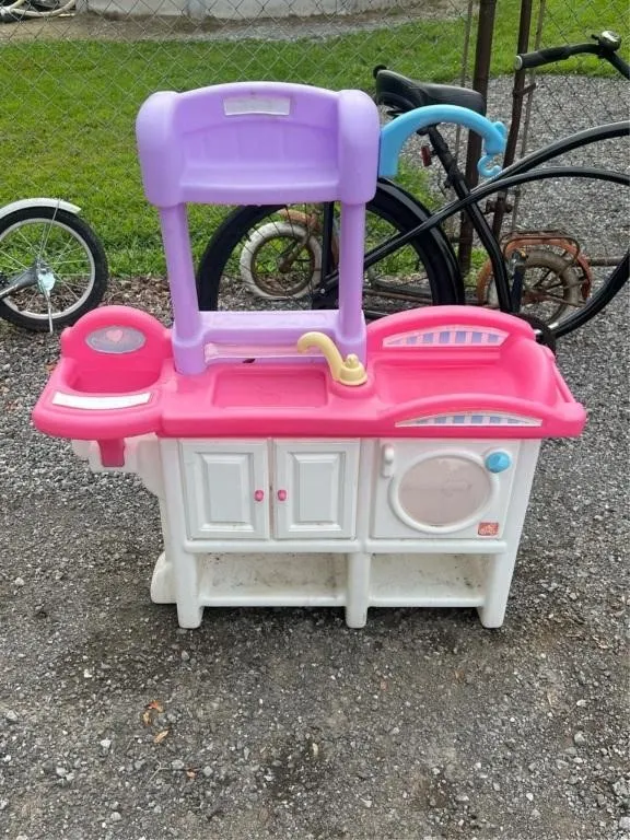 Childrens play kitchen